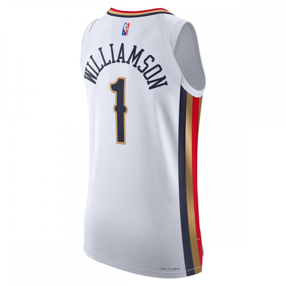 Zion Williamson New Orleans Pelicans 2021/22 Swingman Jersey - City Edition - White-Pro Kit Vault | Brand New 26/27 Sports Jerseys